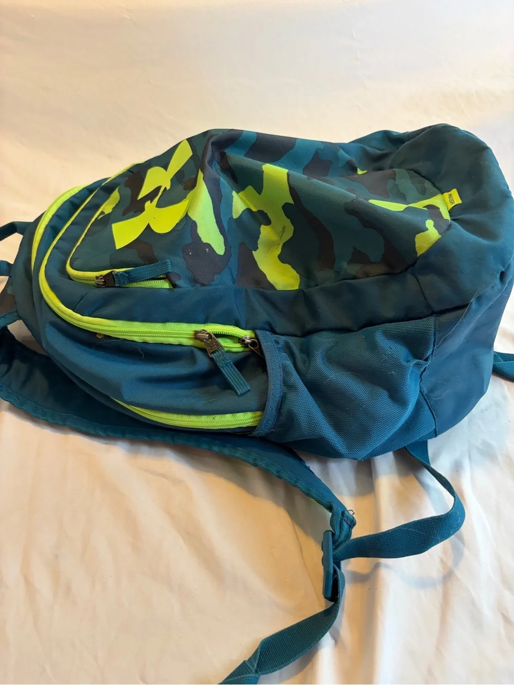 Under Armour Blue Camo Backpack